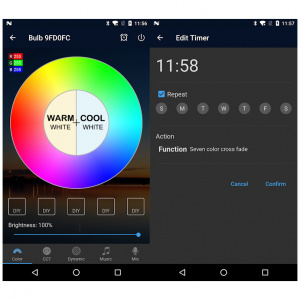 Огонек OG-LDL21 LED контроллер DC 12-24В (Wi-Fi,один цвет, 5.5мм)